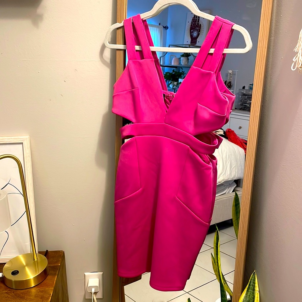 Pink dress